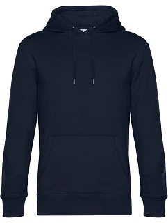 B&C KING Hooded_° Pánska mikina s kapucňou 01.U02K tmavomodrá