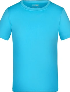 JN Dětské žerzejové sportovní tričko 02. turquoise model 22486315 - Daiber