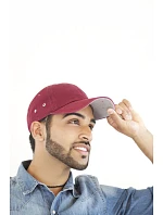 Action 6 panelová baseballová kšiltovka red model 22478803 - Atlantis Headwear Action 6 panelová baseballová kšiltovka red model 22478803 - Atlantis Headwear