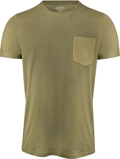 James Harvest Walcott T-Shirt Men Pánske tričko „Two-Tone“ 62.4020 machovo zelené