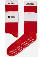 L Sportovní ponožky red/white model 22455957 - Mr. Socks L Sportovní ponožky red/white model 22455957 - Mr. Socks