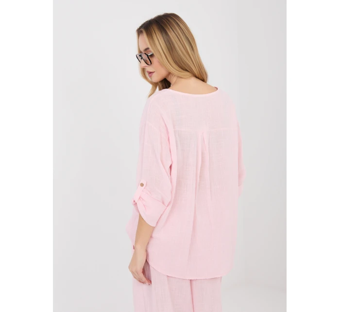 Bluzka IT BZ model 22031509 jasny różowy - FPrice