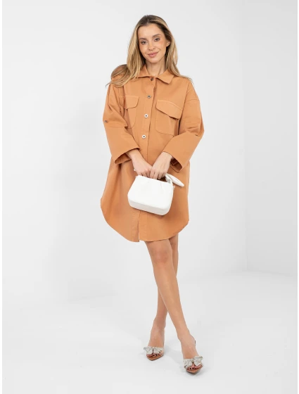 IT SK šaty FL6071.70 tmavo oranžová