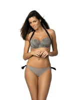 Nina Nero + Fango plavky M-295 moka s čiernou (117) - Marko