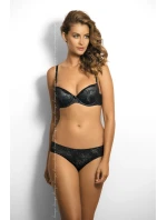 Dámské kalhotky  černá a stříbrná  model 17581661 - Kinga