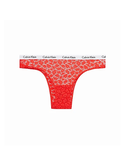 Dámske brazílske čipky Carousel QD3859E-FDD - Calvin Klein