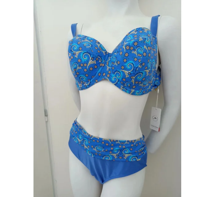 Dámske dvojdielne plavky Esmerald8 S995D22 modré - Self Dámske dvojdielne plavky Esmerald8 S995D22 modré - Self