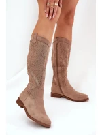 Topánky HY51-860 brown - Krok vo veľkom štýle