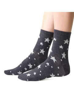Veselé ponožky Star 099 sivé