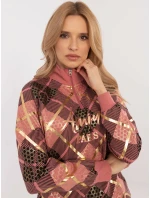 Mikina CLM BL model 20683789 tmavě růžová - FPrice