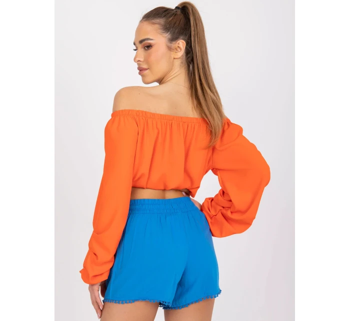 Šortky D73761M61531KA modré