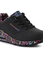 Dámska obuv Uno Loving Love W 155506-BBK čierna-mix - Skechers