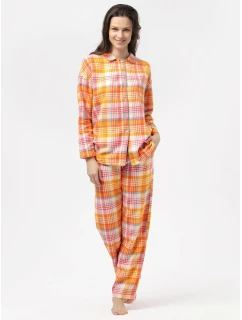 Dámské pyžamo LNS model 21915152 B24 oranžové - Key