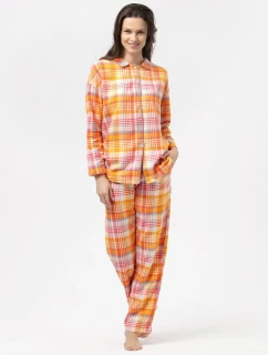 Dámské pyžamo LNS model 21915152 B24 oranžové - Key