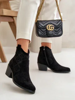 Topánky na podpätku model 199416 Step in style