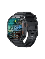 VELTORI VT200-1 Smartwatch Čierny silikónový remienok VELTORI VT200-1 Smartwatch Čierny silikónový remienok