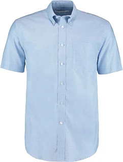 Kustom Kit KK 350 (13,5–18) Pracovná košeľa Oxford s krátkym rukávom 43.0350 svetlo modrá