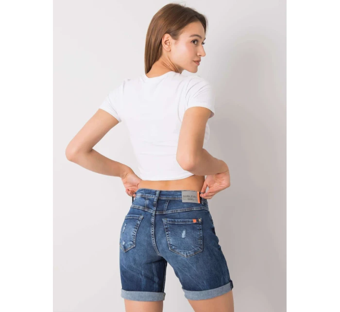 Šortky model 15410748 modré - FPrice Šortky model 15410748 modré - FPrice