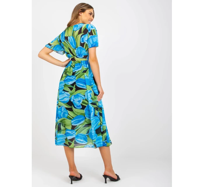 Šaty DHJ SK model 17392061 černá a modrá - FPrice