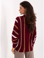 Sweter IT SW model 21393073 bordowy - FPrice