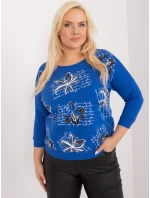 Blúzka RV BZ 9182.14 kobalt Blúzka RV BZ 9182.14 kobalt