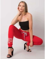 RV DR 6201.28 Tepláky červené RV DR 6201.28 Tepláky červené