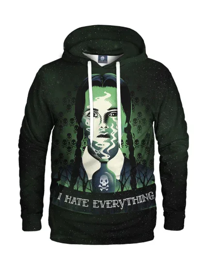 Unisex mikina s kapucňou Wednesday HK AFD403 Green - Aloha From Deer Unisex mikina s kapucňou Wednesday HK AFD403 Green - Aloha From Deer