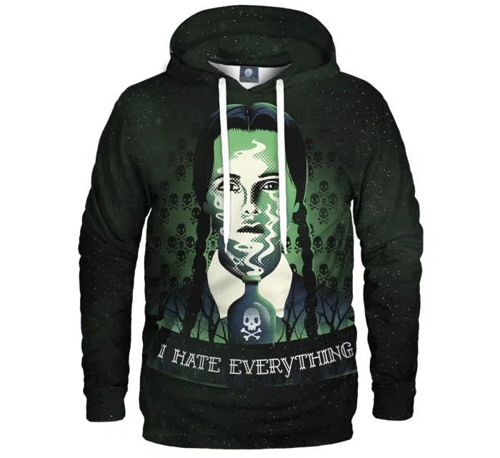 Unisex mikina s kapucňou Wednesday HK AFD403 Green - Aloha From Deer Unisex mikina s kapucňou Wednesday HK AFD403 Green - Aloha From Deer