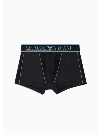 Pánske boxerky 112043 3F532 00020 čierne - Emporio Armani