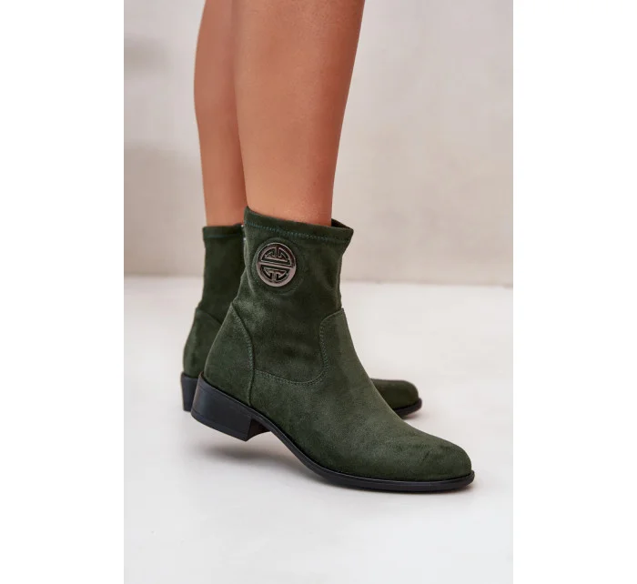 Topánky na podpätku model 199421 Step in style Topánky na podpätku model 199421 Step in style