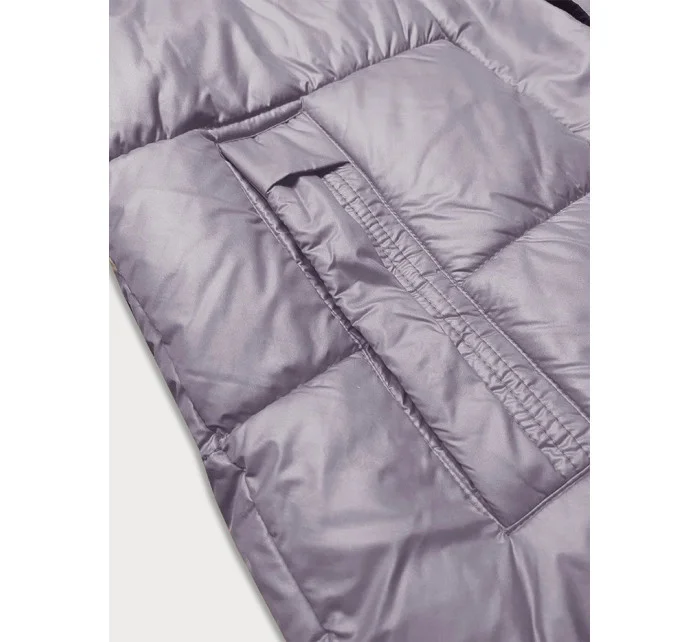 Dámska zimná bunda s kapucňou Glakate heather (LU-238001#)