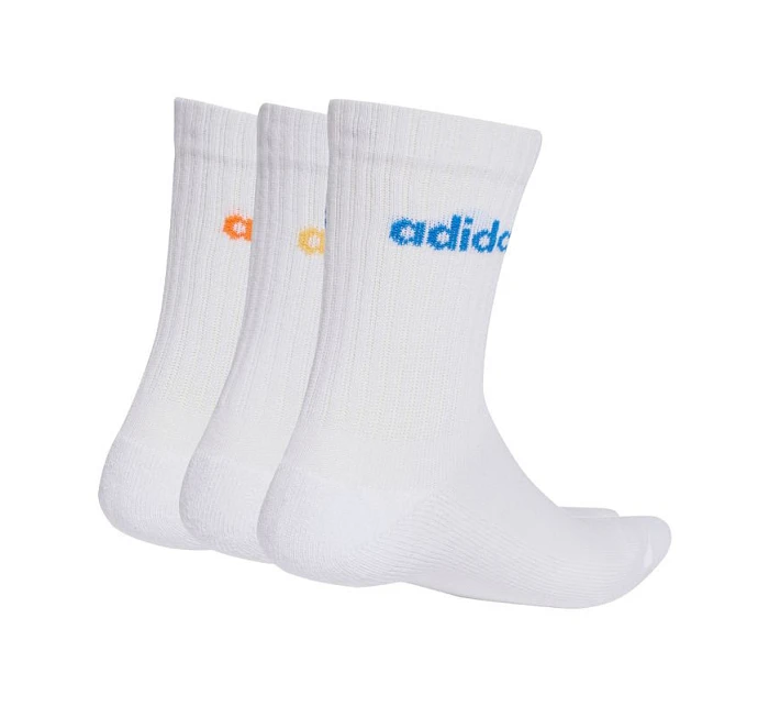 Ponožky Linear Crew Cushioned 3 páry bílé model 21892687 - ADIDAS