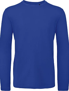 B&C Inspire LSL T /men_° Pánske tričko s dlhým rukávom 01.TM70 kobaltovo modré