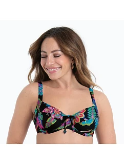Vrchný diel plaviek Sibel 8731-1 black and pink - Anita Rosa Faia