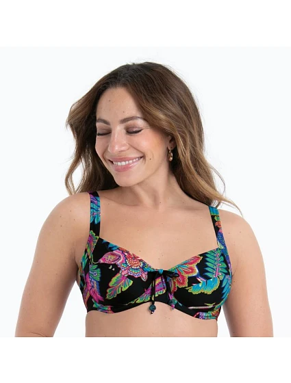 Vrchný diel plaviek Sibel 8731-1 black and pink - Anita Rosa Faia Vrchný diel plaviek Sibel 8731-1 black and pink - Anita Rosa Faia