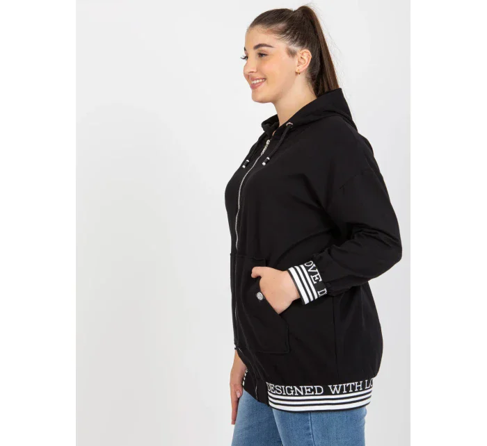 Mikina RV BL 8190.09P čierna Mikina RV BL 8190.09P čierna