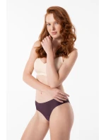 Nohavičky Dark Plum Simple Brasil - Julimex Nohavičky Dark Plum Simple Brasil - Julimex