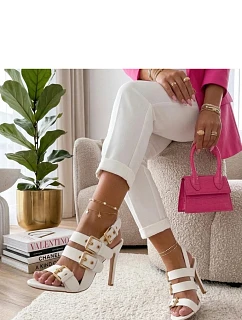 Sandále na podpätku model 227279 Solea