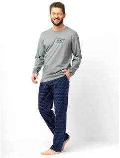 Pánske pyžamo Key MNS 612 B25 long/r M-2XL