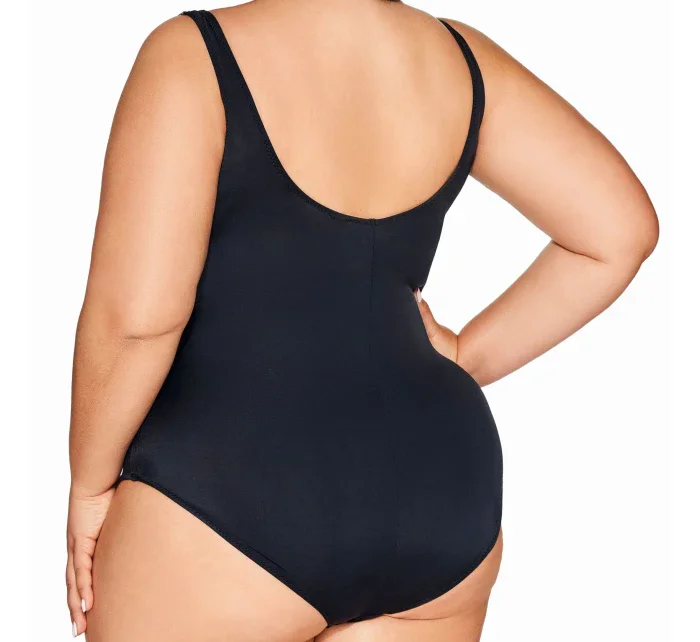 Dámské jednodílné plavky 61 black - AVA Dámské jednodílné plavky 61 black - AVA