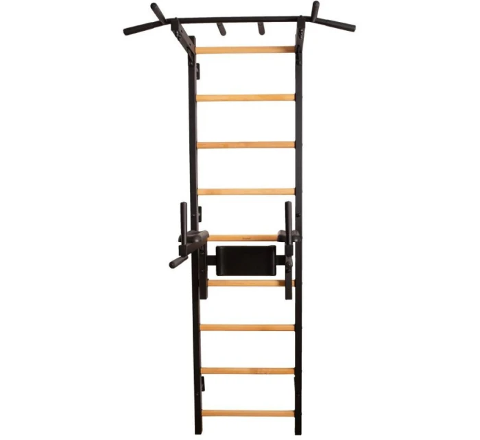 GYMNASTICKÝ REBRÍK S HRAZDOU A ZÁBRADLÍM NA CVIČENIE NA LAVIČKE 722B