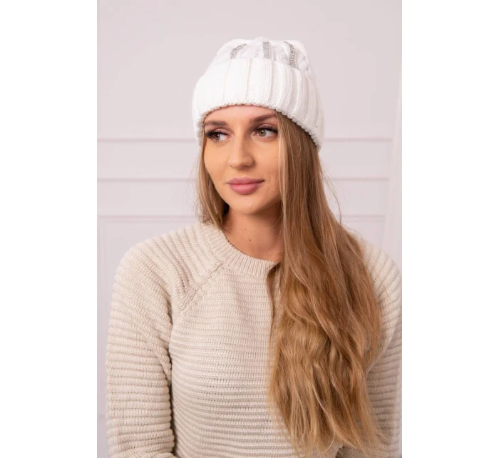 Dámská čepice Selena model 18752225 bílá - K-Fashion
