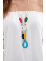 Španielska blúzka s ozdobnými rukávmi ecru Španielska blúzka s ozdobnými rukávmi ecru