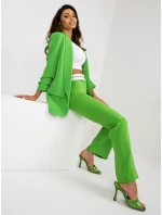 Nohavice DHJ SP 6971.32 svetlo zelená