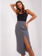 Sukňa LK SD 509445.72P tmavo šedá Sukňa LK SD 509445.72P tmavo šedá