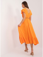 MI SK 59101 Šaty.31 žiarivo oranžová