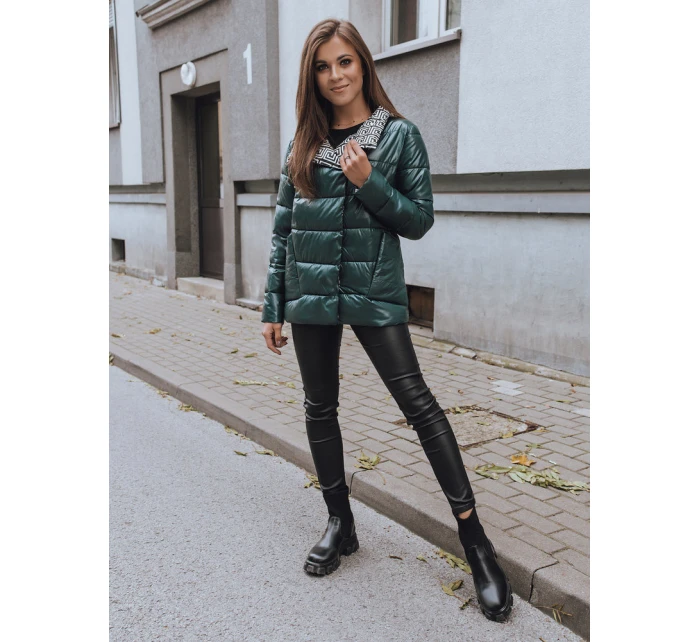 Dámska zelená bunda DELSY FashionStreet TY2348