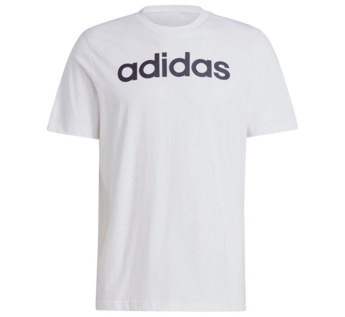 Tričko adidas Essentials Single Jersey s lineárnym vyšívaným logom M IC9276