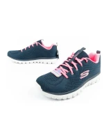 Skechers Graceful-Get Dámske športové topánky Pohodlné ľahké priedušné Dark Blue Women's