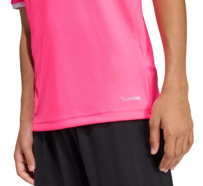 Detské tričko adidas Entrada 26 Jersey pink KE9846